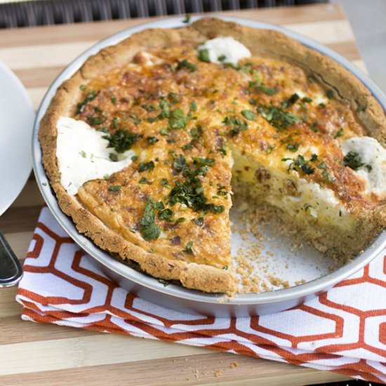 Cheese and Bacon Quiche