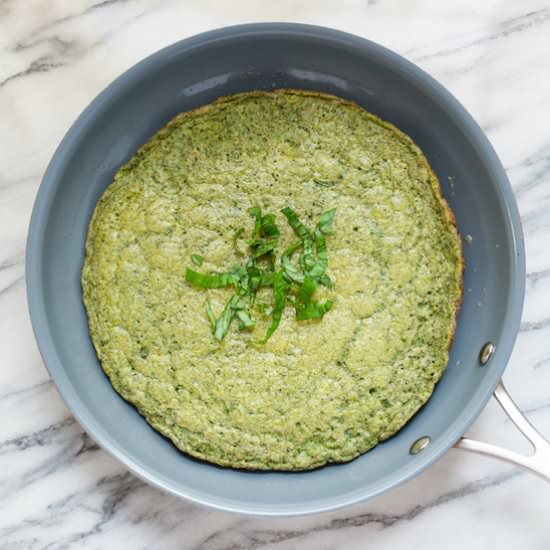 Pesto Frittata