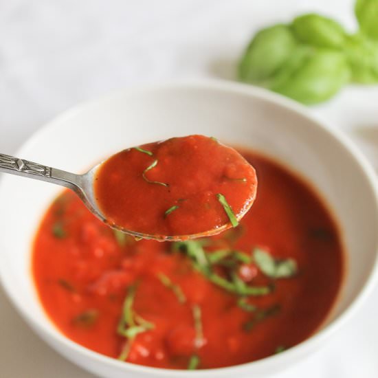 Tomato and Basil Soup