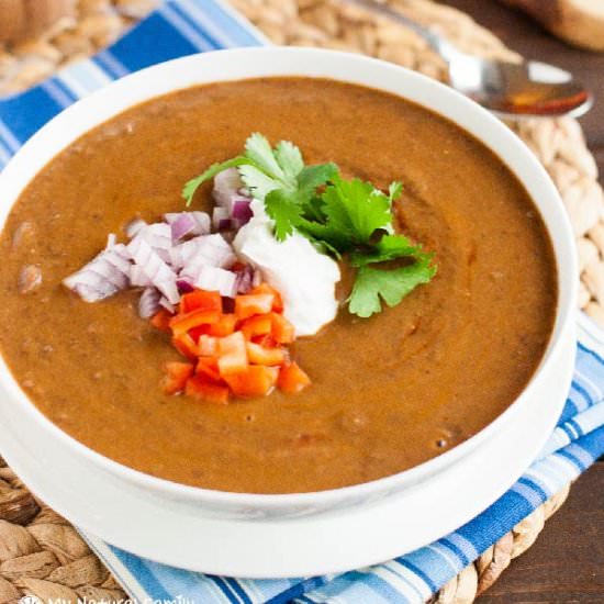 Vegan Black Bean Soup