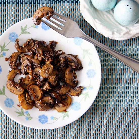 Mushroom w/  Pepper & Salt