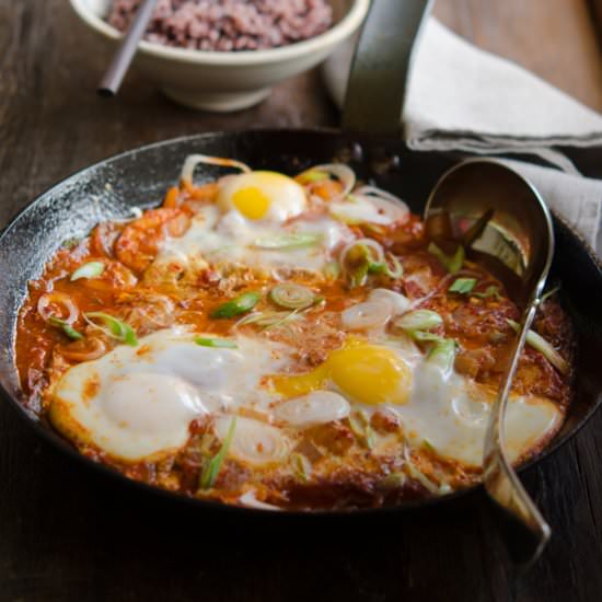 Spicy Tofu and Eggs