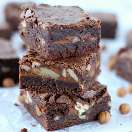 Caramel Pecan Brownies