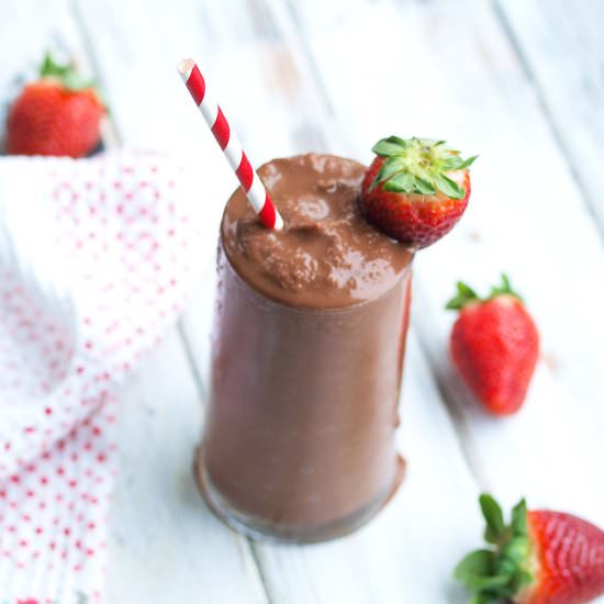Chocolate Covered Strawberry Shake