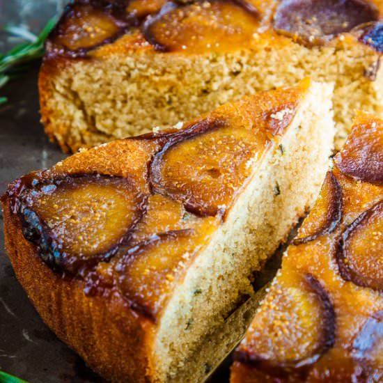 Honey & Rosemary Fig Cake