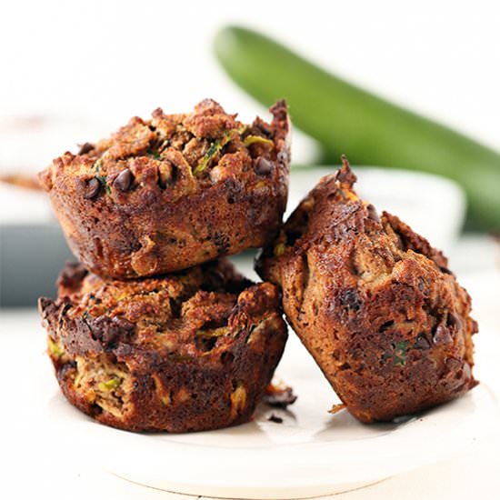 Chocolate Chip Zucchini Muffin