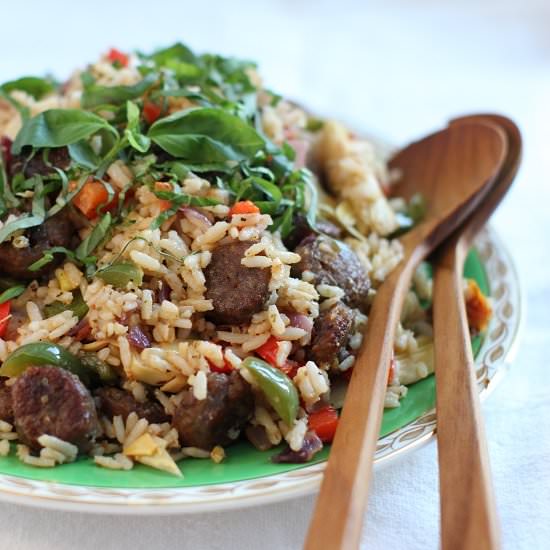 Mediterranean Fried Rice