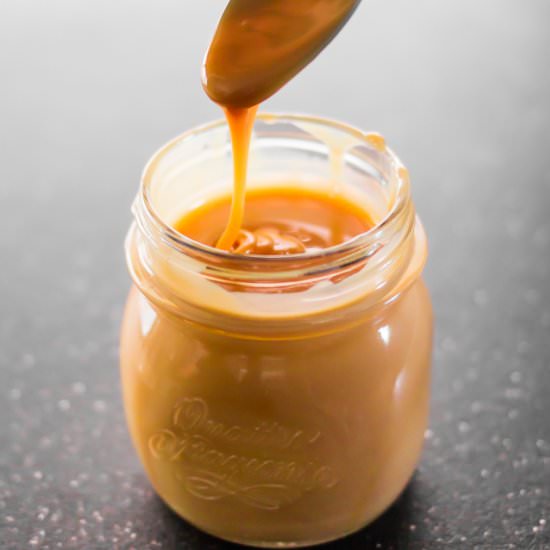 1 Ingredient Caramel Sauce