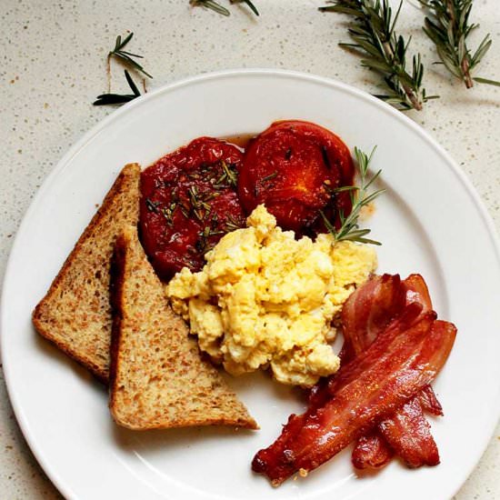 Rosemary Butter Tomatoes