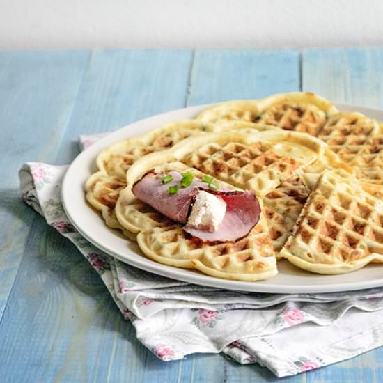 Cheddar Waffles