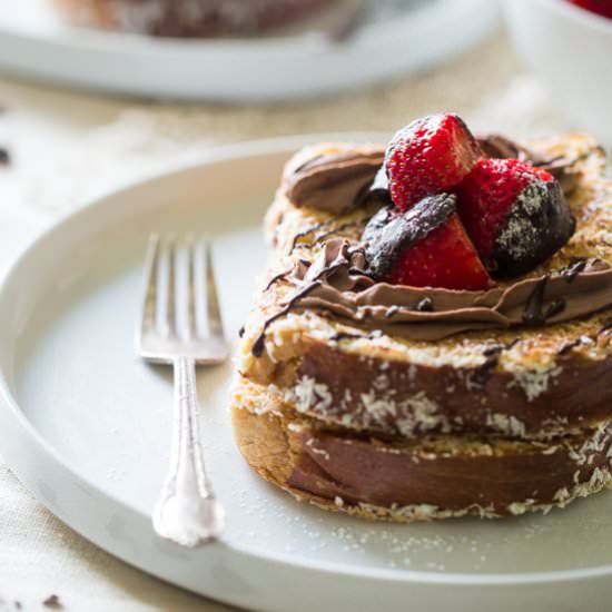 Coconut Brioche French Toast