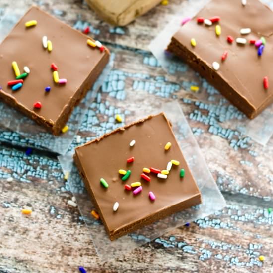 No Bake Nutella Fudge