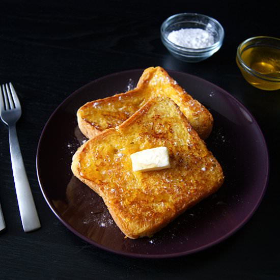 Eggless French Toast