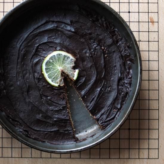 Minty Puffed Rice Cake