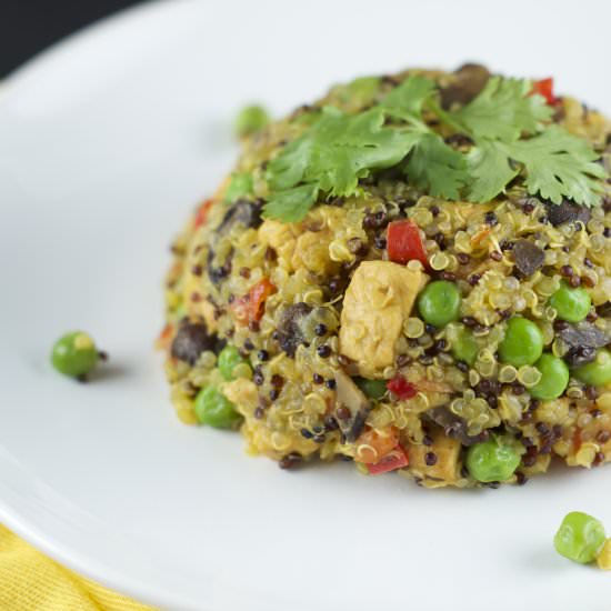 Quinoa Arroz Con Pollo