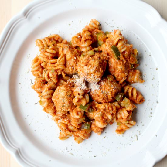 One-Pot Weeknight Meatball Dinner