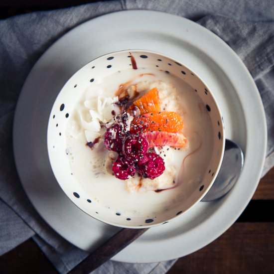 Coconut & Vanilla Oatmeal