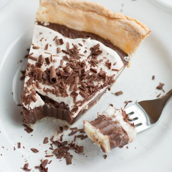 Vegan Silk Chocolate Pie