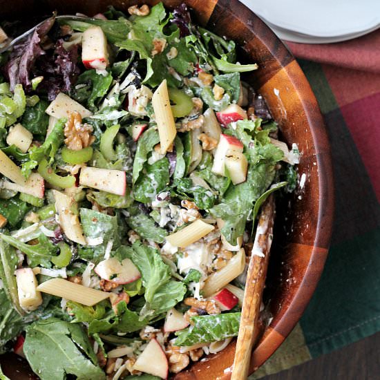 Apples and Celery Pasta Salad