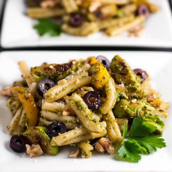 Winter Pesto Pasta