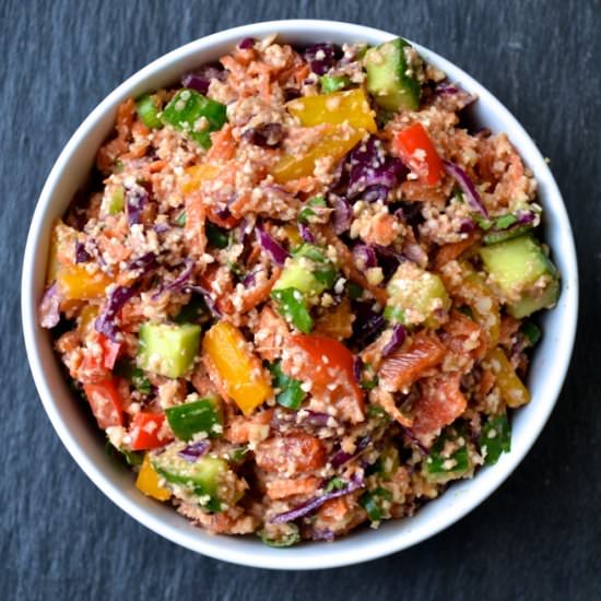 Asian Cauliflower Couscous Salad