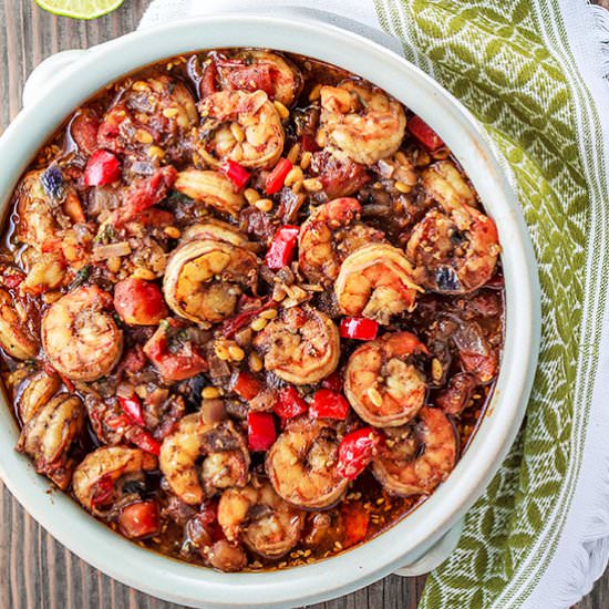 Baked Shrimp Stew