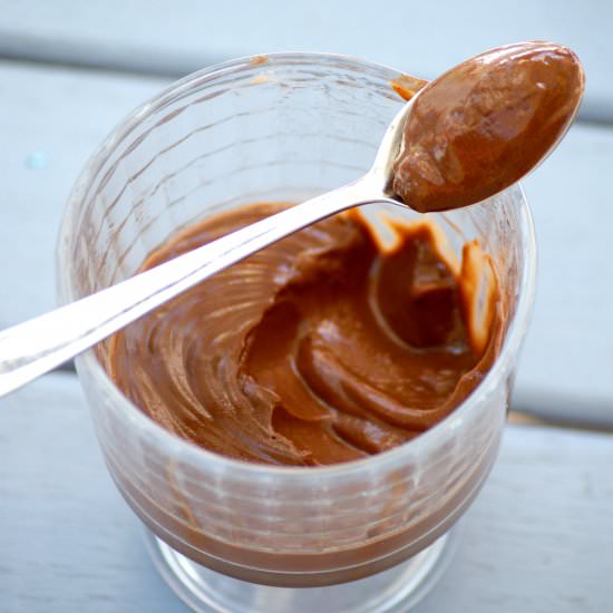 Healthier Chocolate Pudding