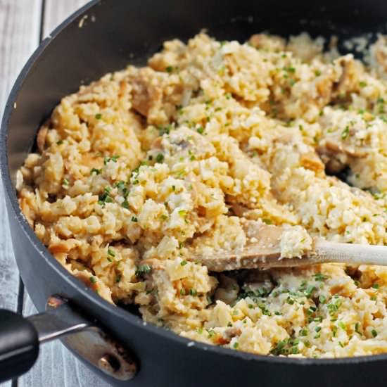 Creamy Cauliflower Risotto