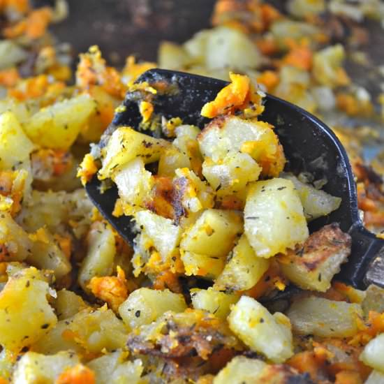 Simple Vegan Breakfast Hash