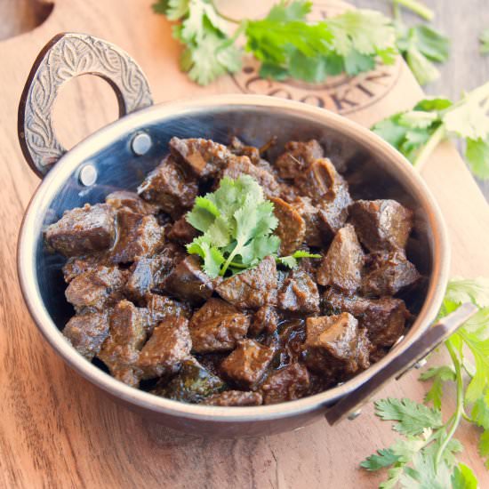 Mutton Liver Pepper Fry