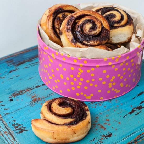 Chocolate Cinnamon Rolls