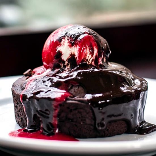 Hot Fudge Brownie