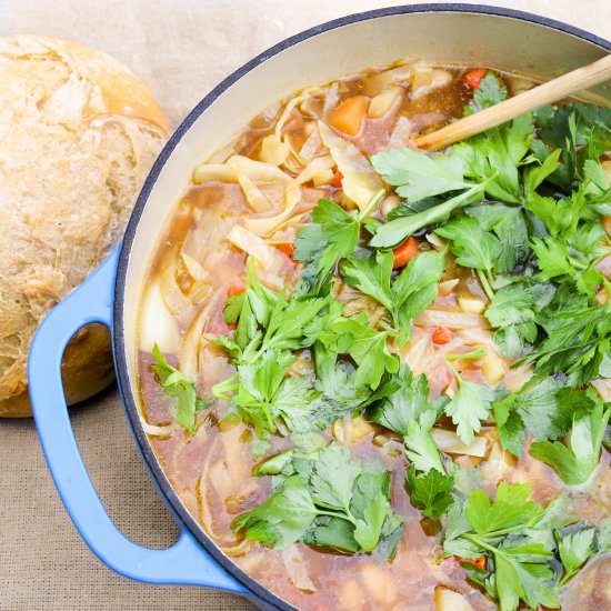 French Cabbage Soup
