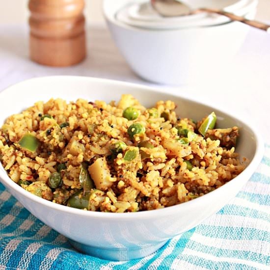 Green Peas Rice