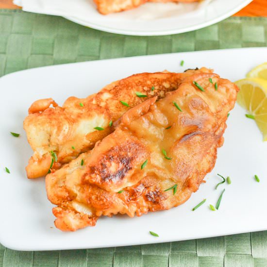 Crispy Deep Fried Cod