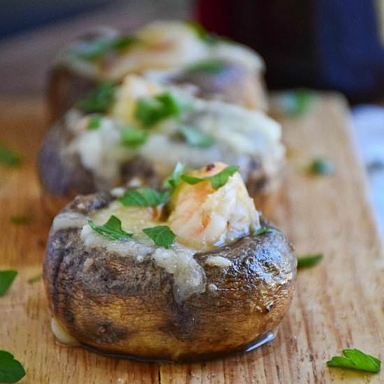 Shrimp Stuffed Mushrooms
