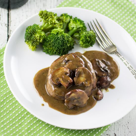 Filet Mignon with Madeira Sauce