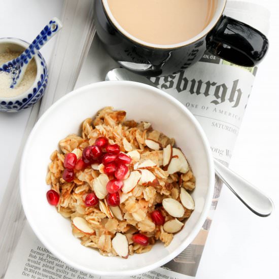 Toasted Oat & Honey Porridge