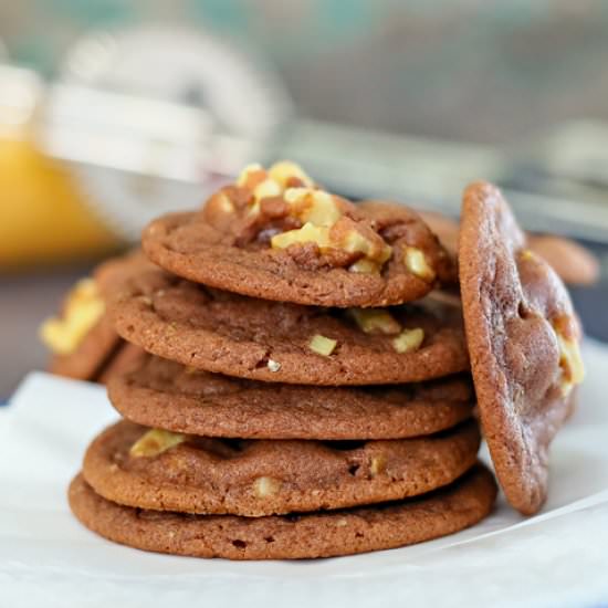 Chocolate Walnut Cookies