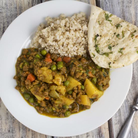 One Pot Vegetable Keema