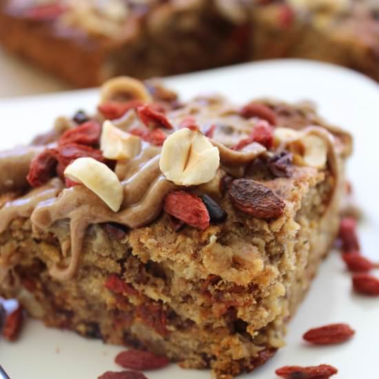 Hazelnut & Goji Berry Banana Bread