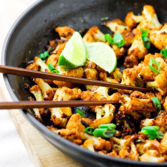 Spicy Siracha Cauliflower