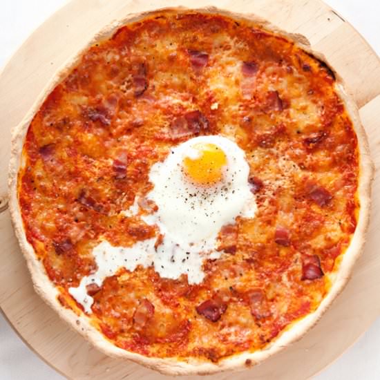 Pizza Carbonara