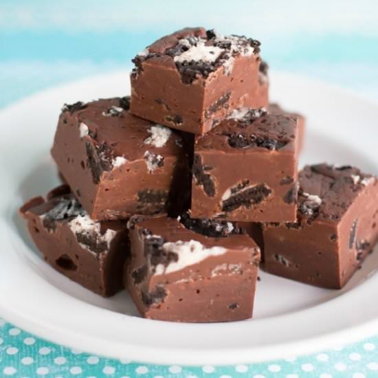 Chocolate Cookie Fudge