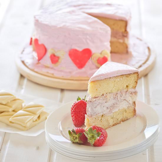 White Chocolate Mud Cake