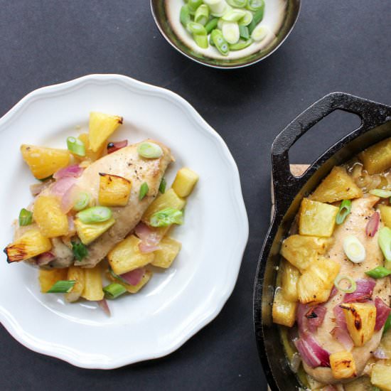 Pineapple Skillet Chicken