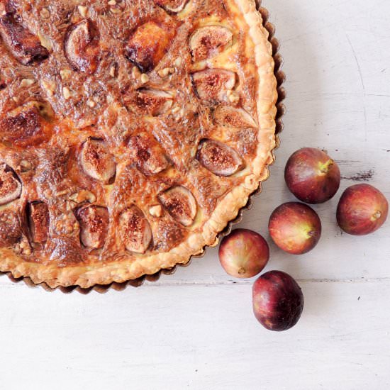 Fig and Cheese tart