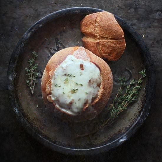 Vegetarian French Onion Soup