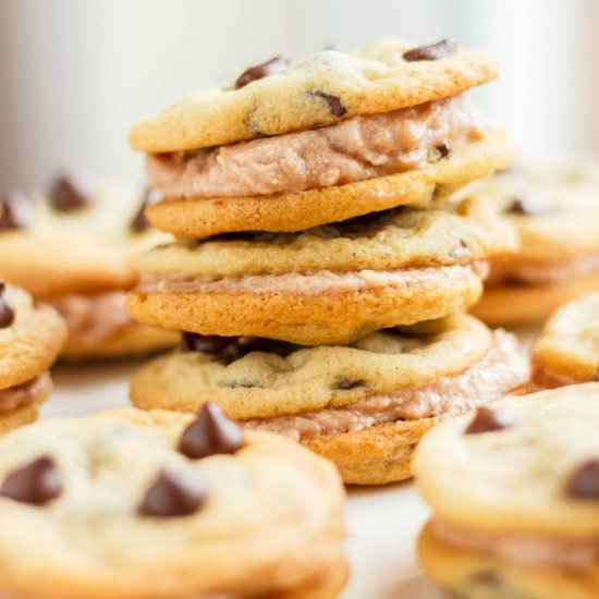 Chocolate Chip Cookie Sandwiches