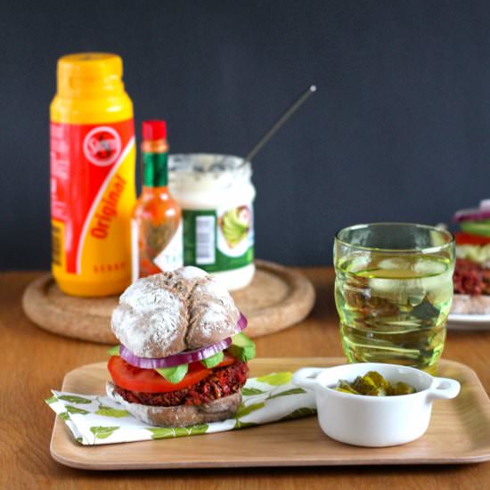 Beautiful Beet Burgers